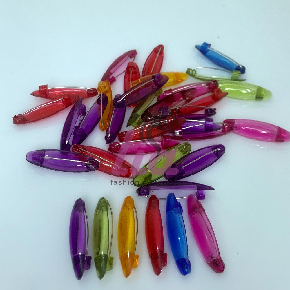 Saree Pin Multi Color Lia Fashion Materials