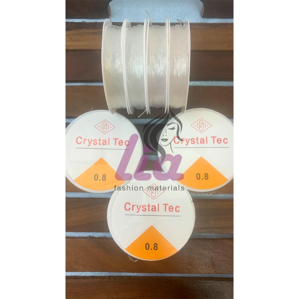 Clear Elastic Wire mm Lia Fashion Materials